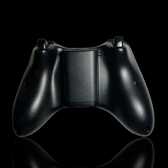 Microsoft Xbox 360 Wireless Controller (Black) Tested Working - Picture 4 of 5
